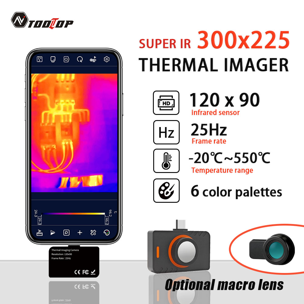 Thermal Imaging Camera Pcb Repair - กล้องถ่ายภาพความร้อน TOOLTOP T5 Super IR 300*225