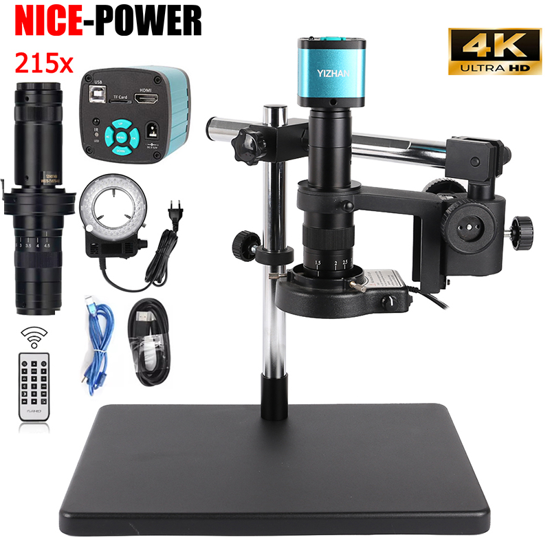 4K Microscope Camera Sony Sensor - 4K กล้องจุลทรรศน์อิเล็กทรอนิกส์มืออาชีพ,โซนี่ imx327 เซนเซอร์กล้องจุลทรรศน์ดิจิตอล HDMI USB,สำหรับบัดกรีวัดซ่อม