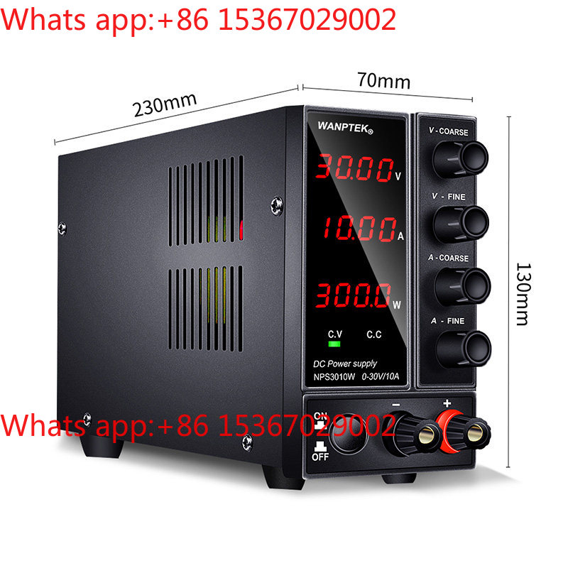 High Precision Dc Power Supply 30V 10A - NPS3010W แหล่งจ่ายไฟ DC ปรับได้ 30V 10A