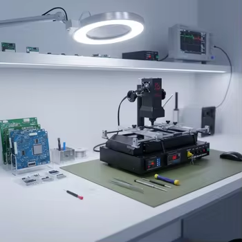 Infrared Bga Rework Station - LY IR8500 V.2 สถานีรีเวิร์ค BGA อินฟราเรดพร้อมชุดสเตนซิล