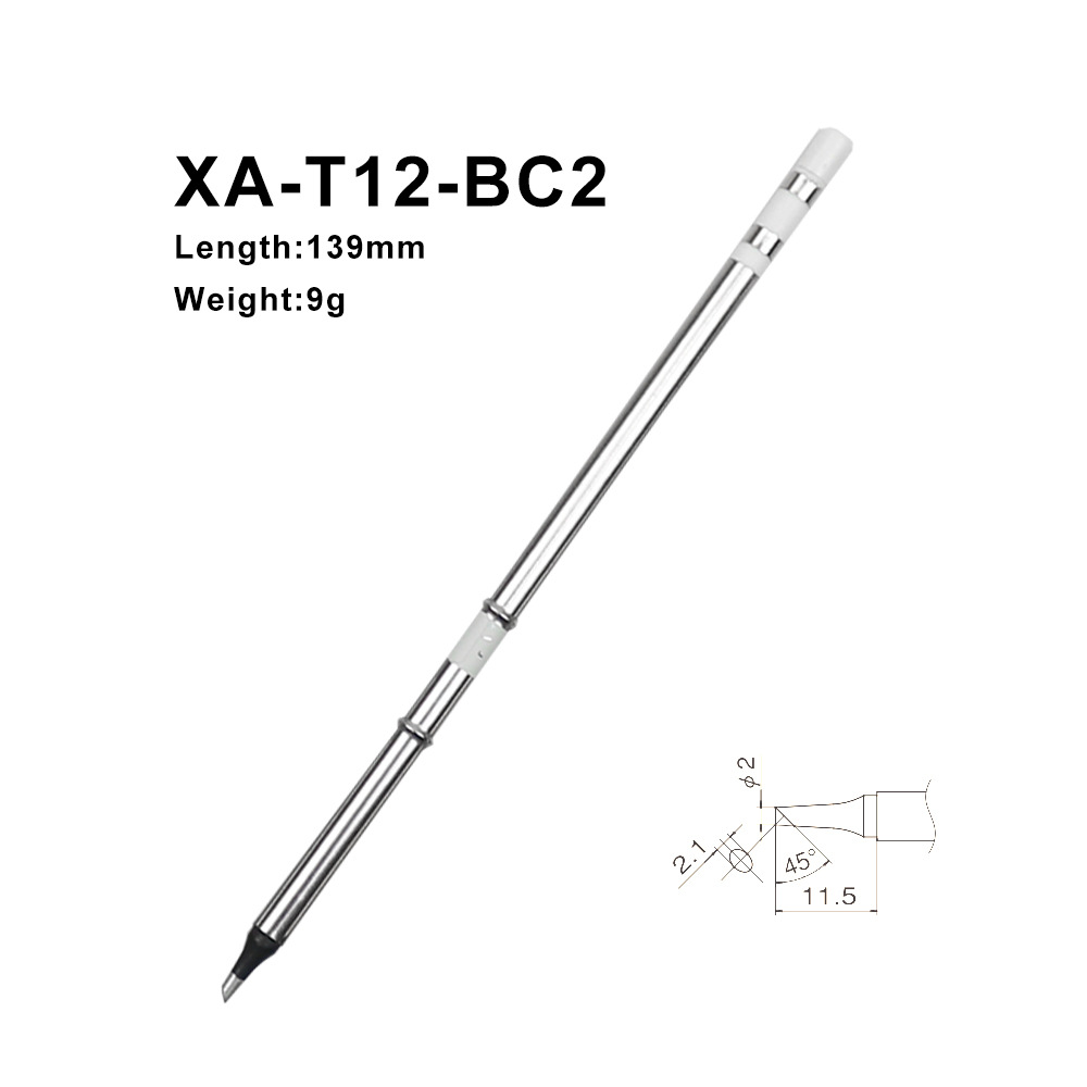 T12 Soldering Station Oled - QUICKO XA คุณภาพสูง T12-BC2 Solder iron