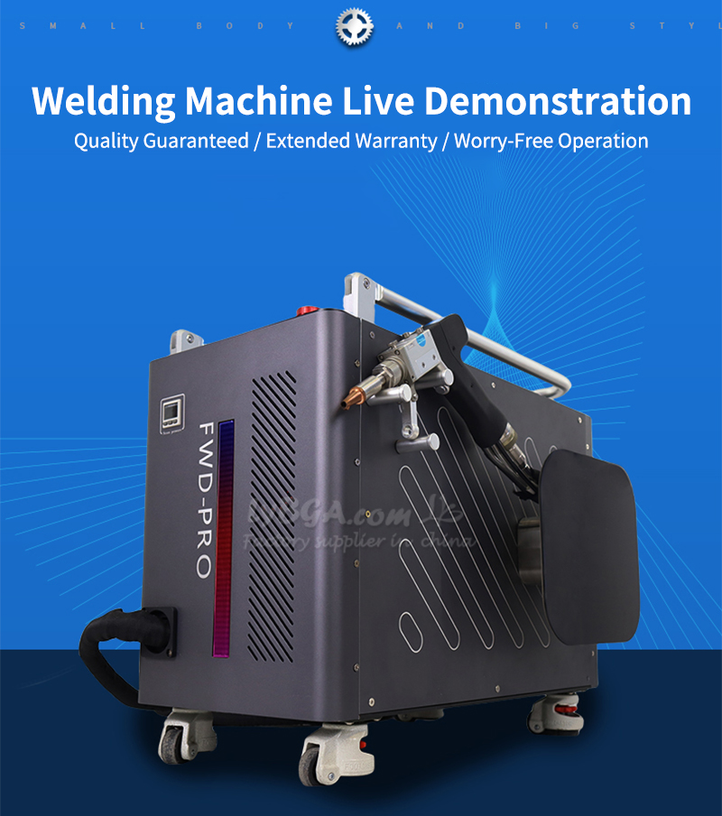 Laser Soldering Machine Handheld - LY-LASER-A08 เครื่องเชื่อมเลเซอร์แบบมือถือ เชื่อม ทำความสะอาด ตัด บัดกรี