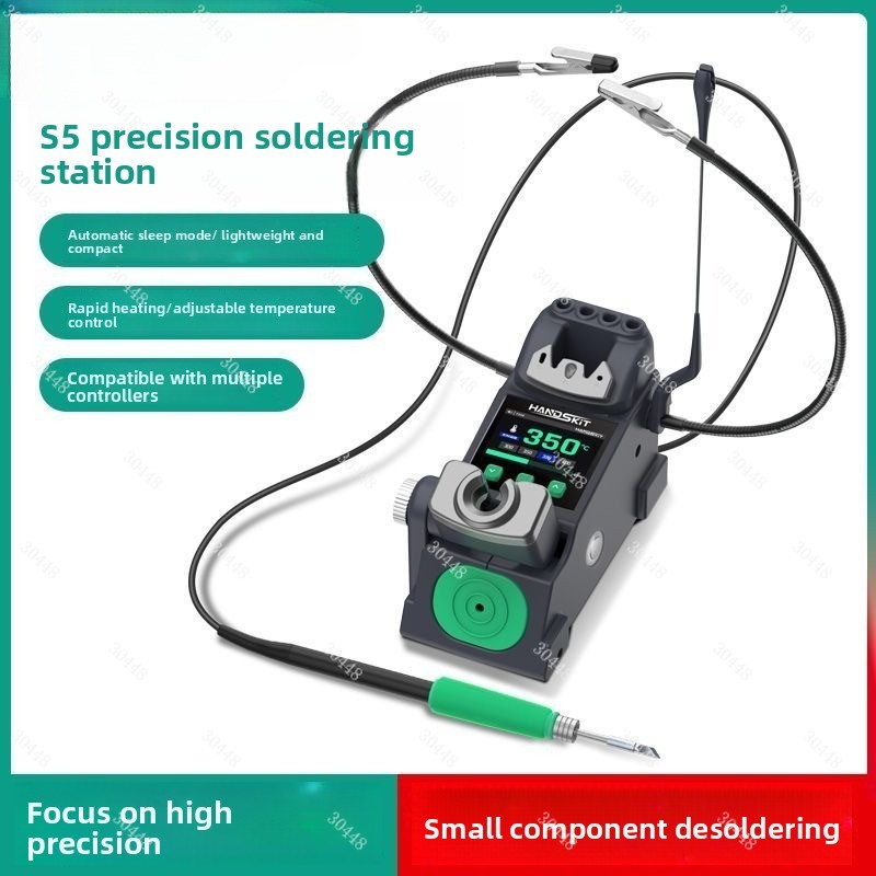 C210 Precision Soldering Station - ชุดเครื่องบัดกรีแบบพกพา S5 รุ่น Precision ใช้ได้กับหัวแร้ง C115