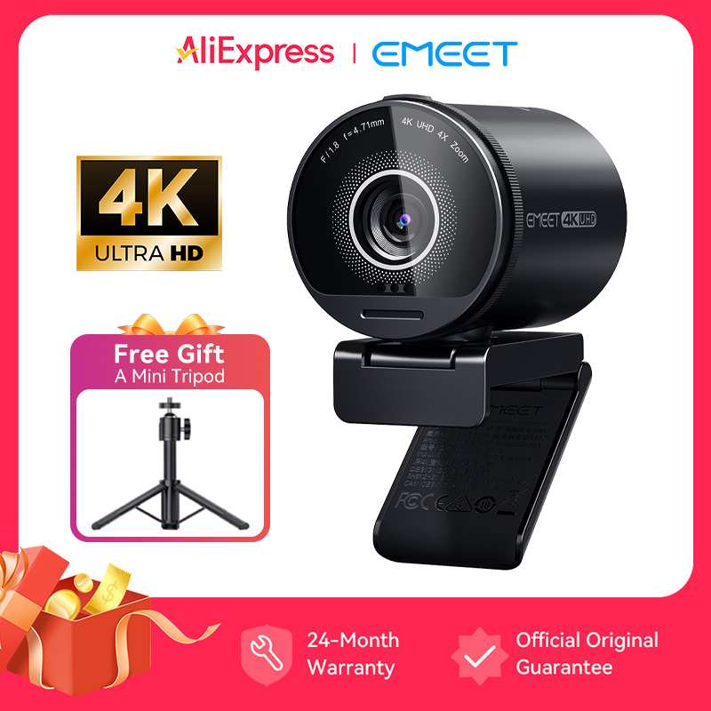 4K Microscope Camera Sony Sensor - เว็บแคม 4K UHD กล้องเว็บแคม HDR กล้องวิดีโอสตรีมมิ่งพร้อมเซ็นเซอร์โซนี่