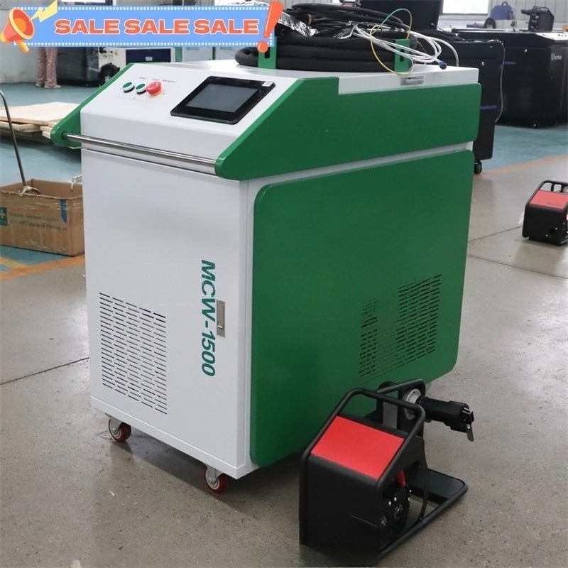 Laser Soldering Machine Handheld - เครื่องเชื่อมเลเซอร์แบบมือถือระบายความร้อนด้วยน้ำ 1500 วัตต์ 3 in 1
