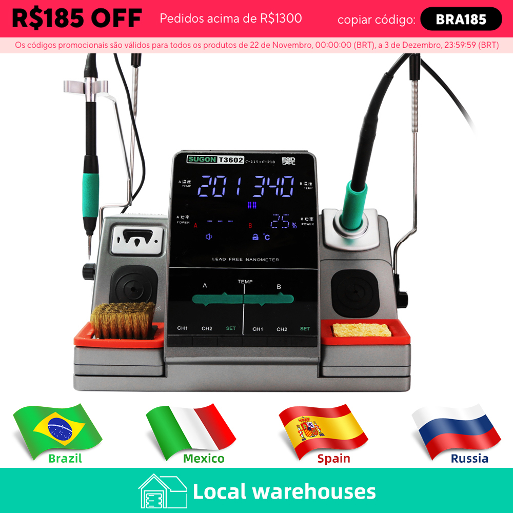 Infrared Bga Rework Station - สถานีบัดกรี 2 in 1 พร้อมจอ LCD