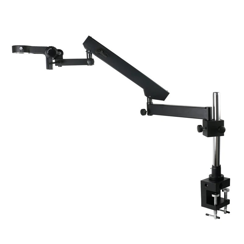 Articulating Arm Boom Stand Microscope - ขาตั้งแบบแขนปรับได้ 76 มม. พร้อมที่ยึดโฟกัสสำหรับกล้องจุลทรรศน์สเตอริโอแบบสามตา/สองตา ยี่ห้อ Eakins