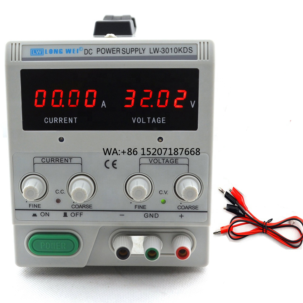 High Precision Dc Power Supply 30V 10A - ความแม่นยําสูง 4 หลัก DC 30V 10A