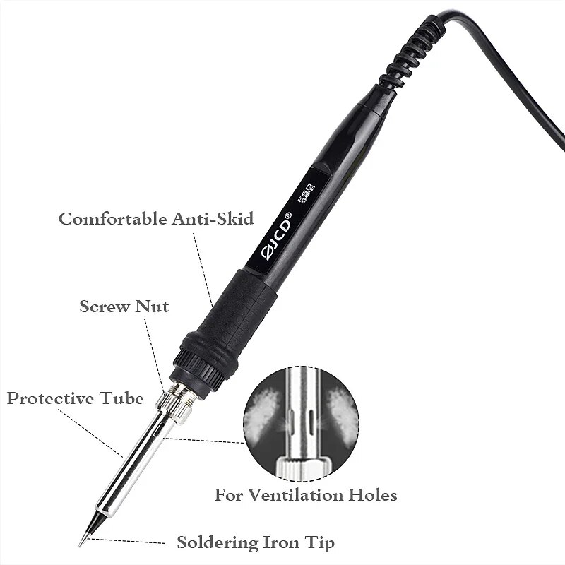 JCD 2 in 1 750W สถานีบัดกรี LC - 2 In 1 Soldering Rework Station 750W บทวิจารณ์และราคา