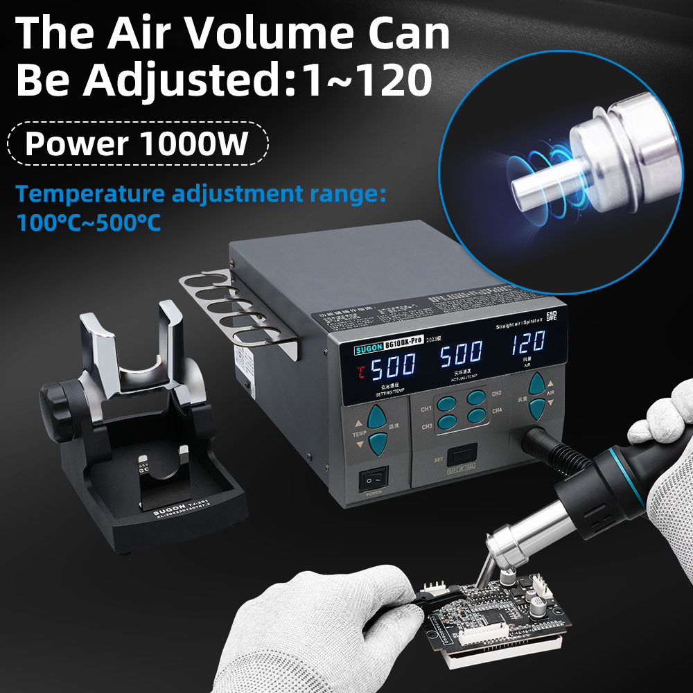 Sugon 8610DX Pro 1000W เครื่อง - Infrared Bga Rework Station บทวิจารณ์และราคา