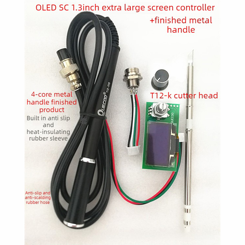 ชุดควบคุมสถานีบัดกรี DIY สำหรั - T12 Soldering Station Oled บทวิจารณ์และราคา