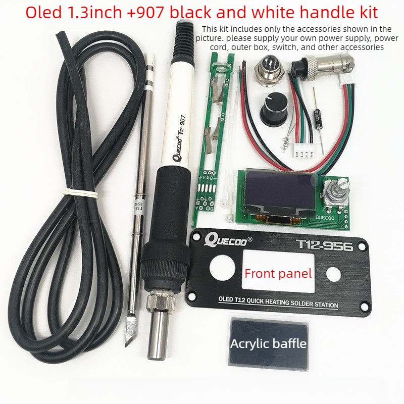ชุดควบคุมสถานีบัดกรี DIY สำหรั - T12 Soldering Station Oled บทวิจารณ์และราคา