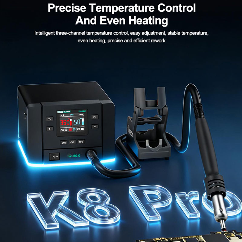สถานีรีเวิร์คแบบลมร้อนอัจฉริยะ - Infrared Bga Rework Station บทวิจารณ์และราคา
