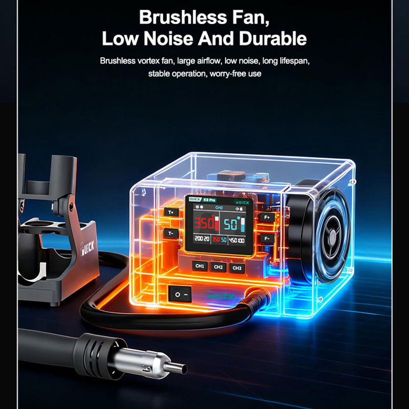 สถานีรีเวิร์คแบบลมร้อนอัจฉริยะ - Infrared Bga Rework Station บทวิจารณ์และราคา