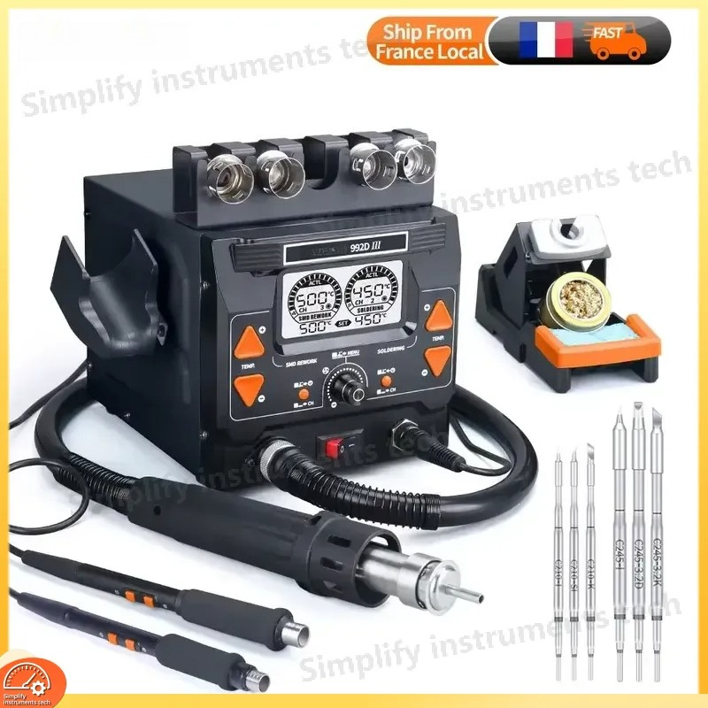 สถานีบัดกรี Silverflo 992D III - C210 Precision Soldering Station บทวิจารณ์และราคา