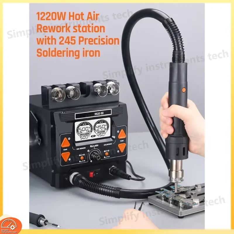 สถานีบัดกรี Silverflo 992D III - C210 Precision Soldering Station บทวิจารณ์และราคา