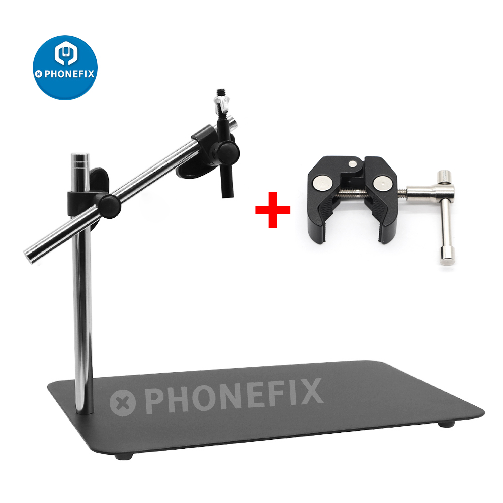 Universal Double Boom สเตอริโอ - Articulating Arm Boom Stand Microscope บทวิจารณ์และราคา