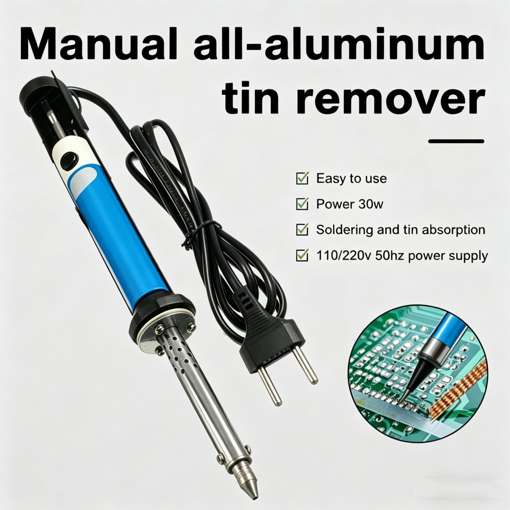 เครื่องบัดกรีไฟฟ้า AC 220V กำล - Desoldering Pump Electric Vacuum Station บทวิจารณ์และราคา