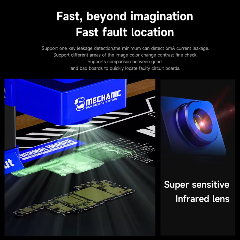 กล้องถ่ายภาพความร้อน Mechanic  - Thermal Imaging Camera Pcb Repair บทวิจารณ์และราคา
