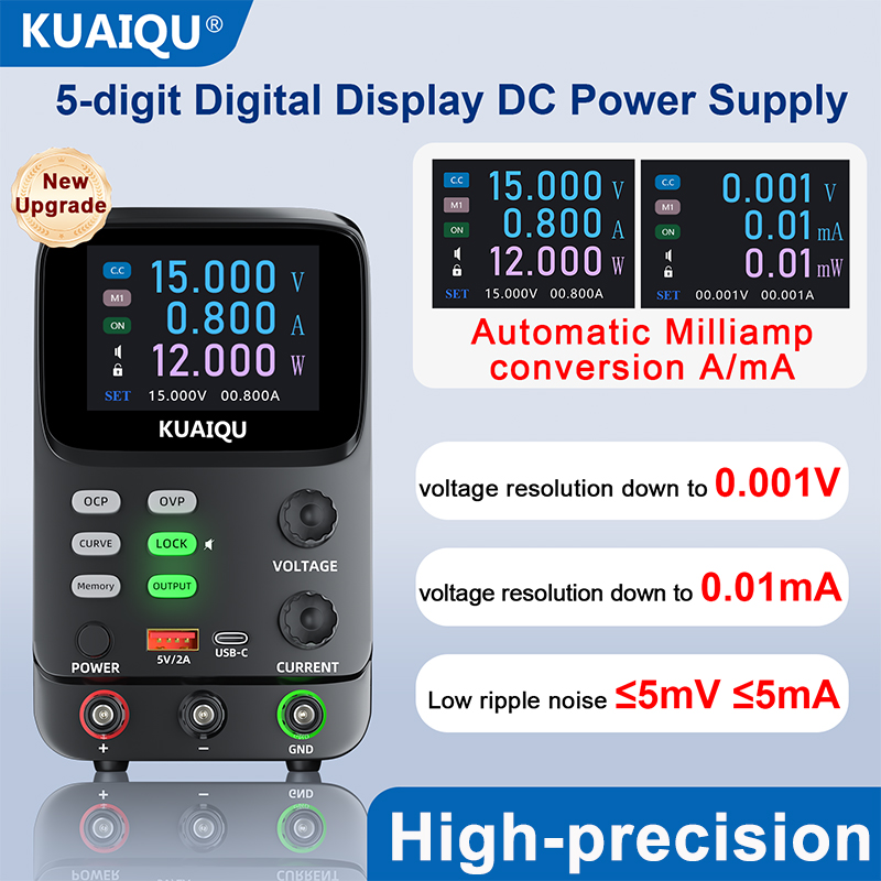 KUAIQU แหล่งจ่ายไฟปรับความแม่น - High Precision Dc Power Supply 30V 10A บทวิจารณ์และราคา