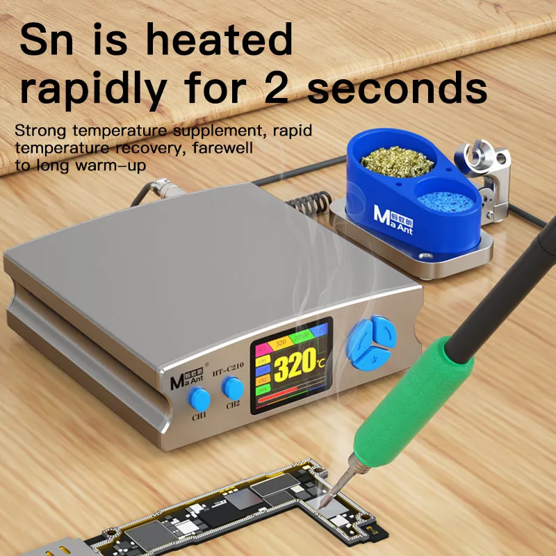 Maant สถานีเชื่อมไมโคร C210อุป - C210 Precision Soldering Station บทวิจารณ์และราคา