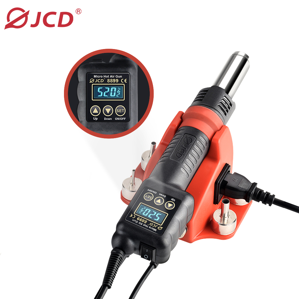 JCD 8899 2 in 1 สถานีบัดกรี 75 - 2 In 1 Soldering Rework Station 750W บทวิจารณ์และราคา