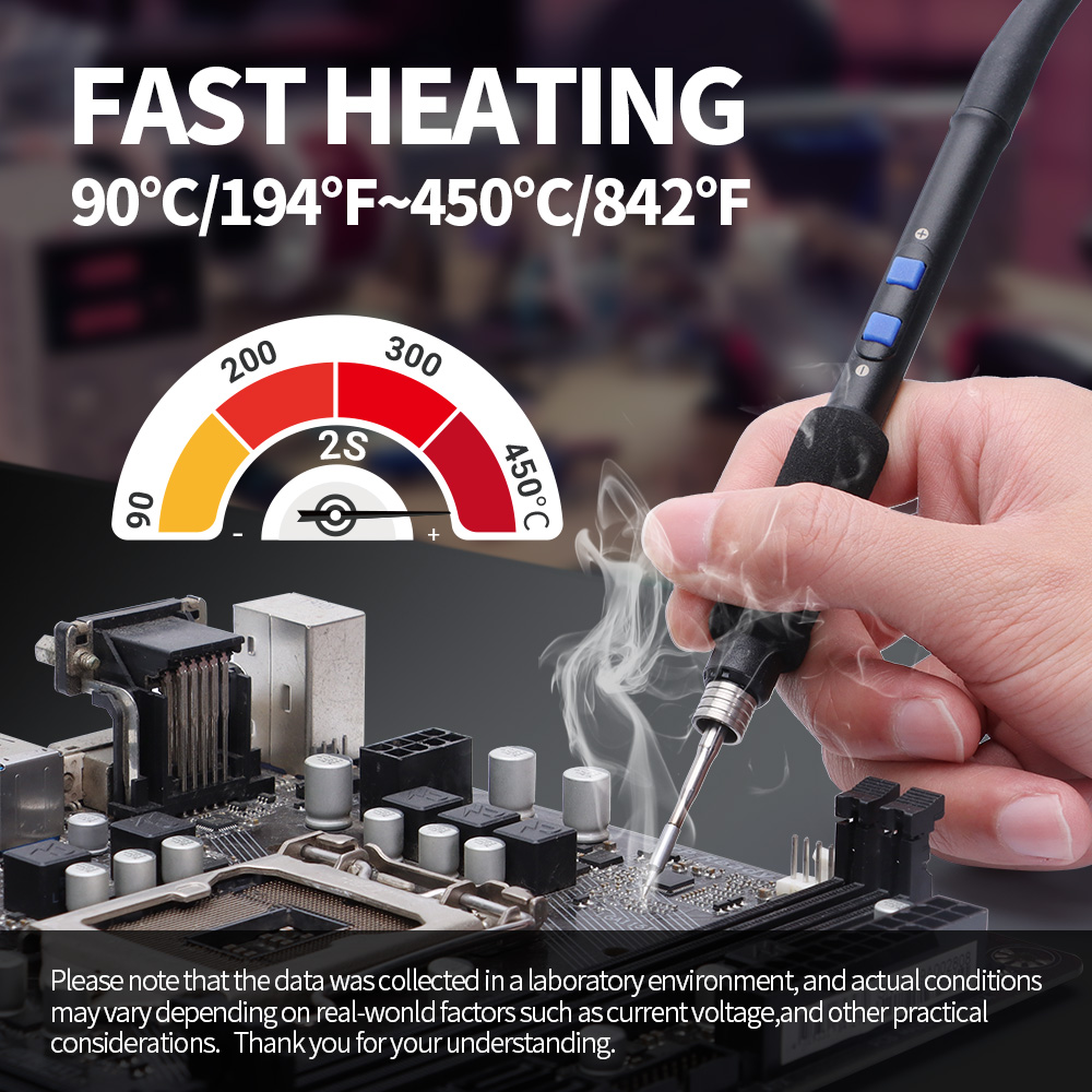 ชุดหัวแร้งบัดกรี WEP Precision - C210 Precision Soldering Station บทวิจารณ์และราคา