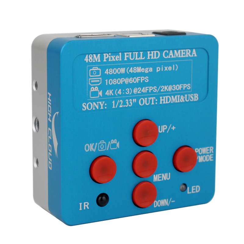 กล้องวิดีโอ 48MP 4K HDMI USB พ - Simul-Focal Industrial Microscope 4K Hdmi บทวิจารณ์และราคา