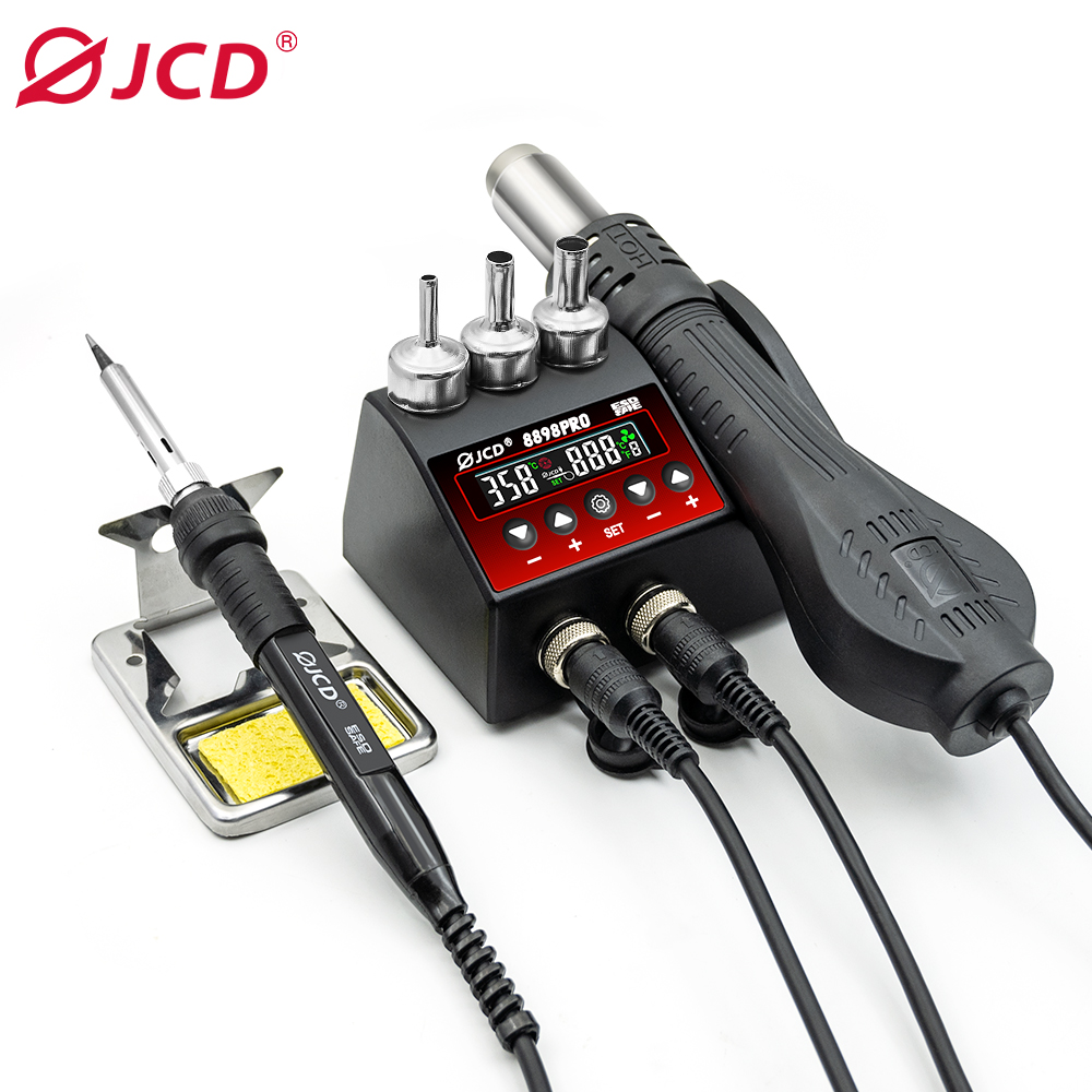 750W SMD Rework สถานีบัดกรี 2  - 2 In 1 Soldering Rework Station 750W บทวิจารณ์และราคา