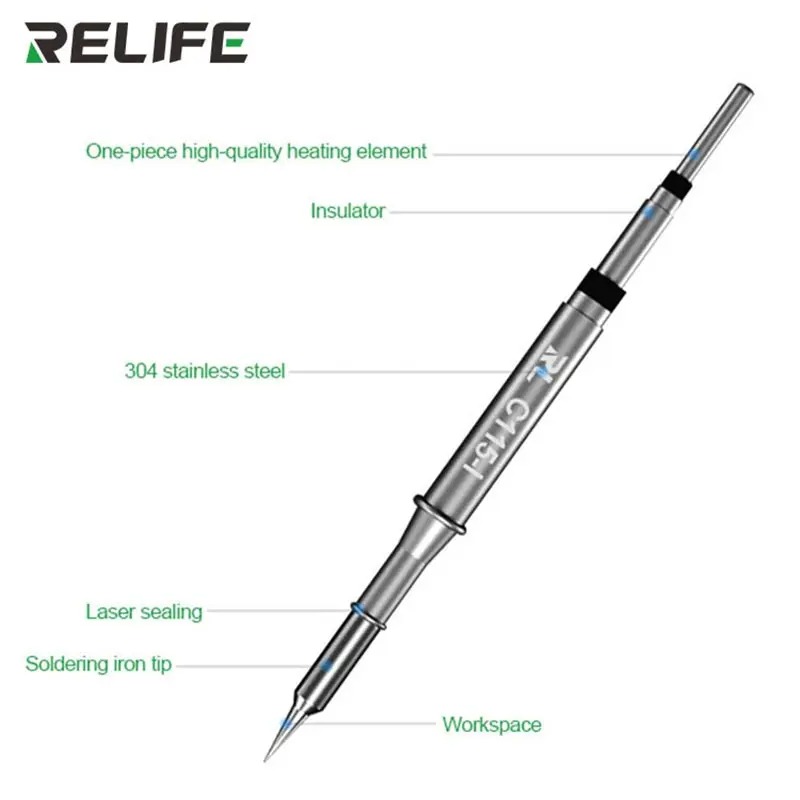 RELIFE C115-K/I/IS Nano-ระดับ  - C115 Nano Soldering Iron Station บทวิจารณ์และราคา