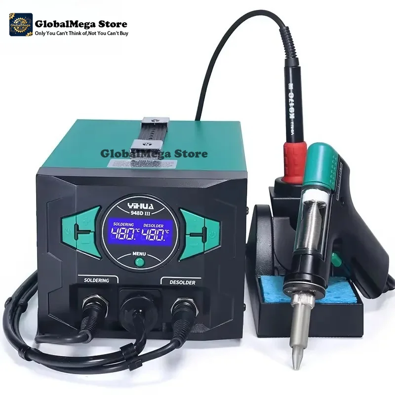 สถานีดูดตะกั่วไฟฟ้ารุ่นล่าสุดป - Desoldering Pump Electric Vacuum Station บทวิจารณ์และราคา