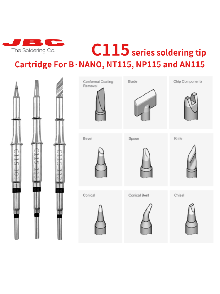 Original JBC C115 ตลับหมึกSold - C115 Nano Soldering Iron Station บทวิจารณ์และราคา