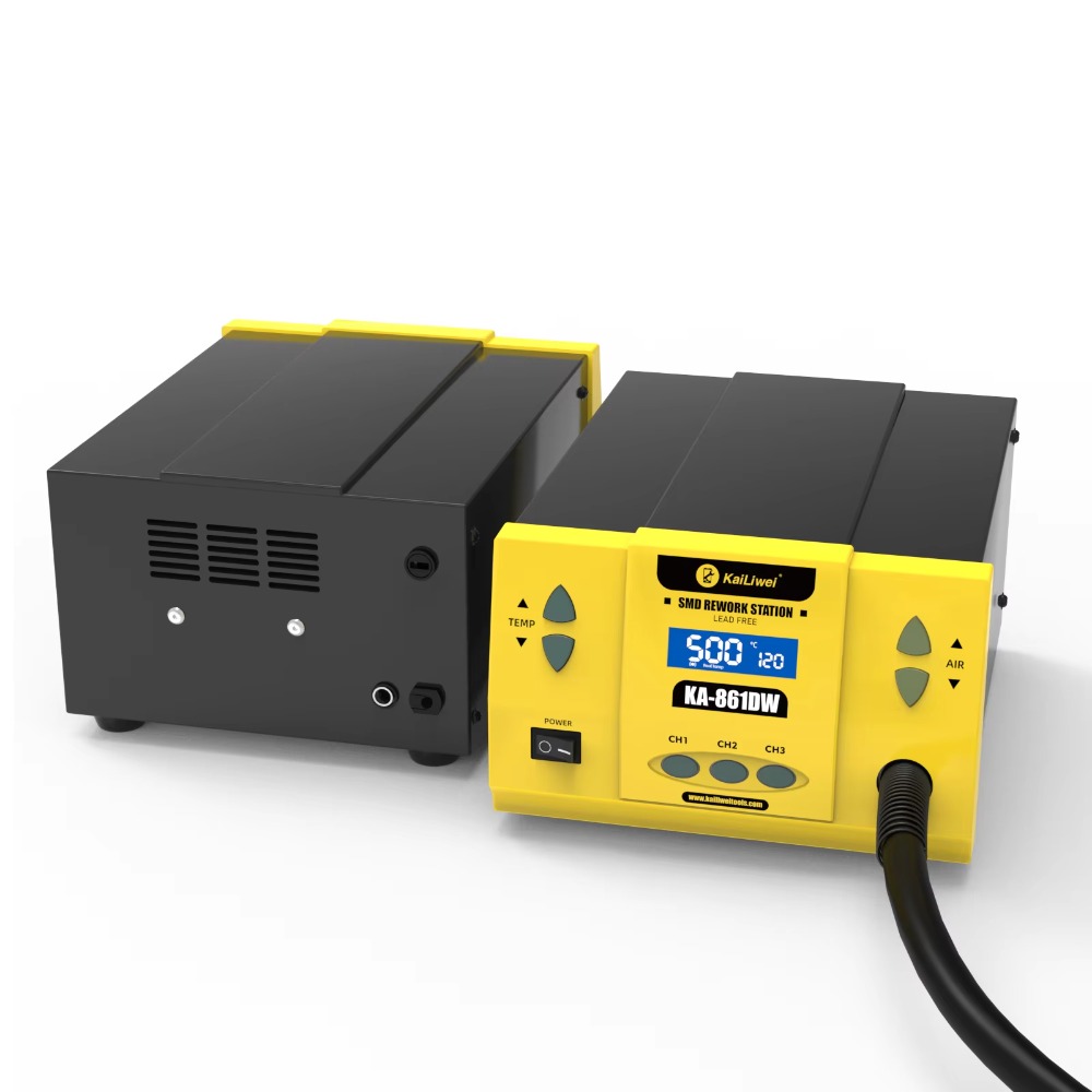 ไคลิเว่ย 861DW 1000W ปืนลมร้อน - Hot Air Rework Station 861Dw บทวิจารณ์และราคา