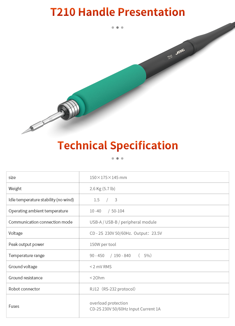 หัวแร้งบัดกรีแท้ 100% รุ่น JBC - C210 Precision Soldering Station บทวิจารณ์และราคา