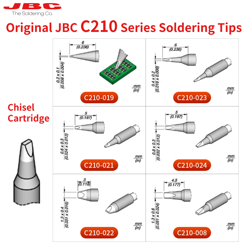 หัวแร้งบัดกรีแท้ 100% รุ่น JBC - C210 Precision Soldering Station บทวิจารณ์และราคา