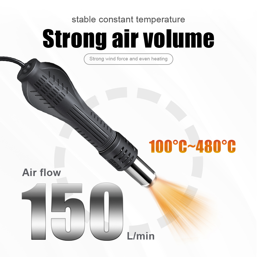 2 in 1 750W HOT AIR GUN จอแสดง - 2 In 1 Soldering Rework Station 750W บทวิจารณ์และราคา