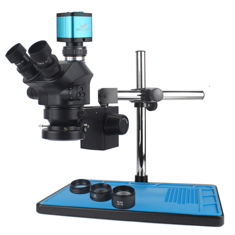 กล้องจุลทรรศน์สเตอริโอแบบปรับโ - Simul-Focal Industrial Microscope 4K Hdmi บทวิจารณ์และราคา