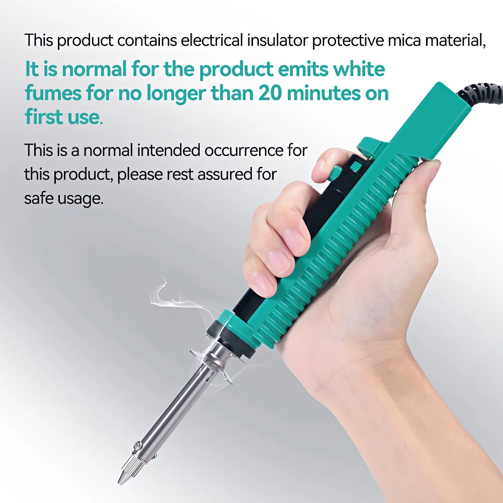 ปั๊มดูดตะกั่วไฟฟ้า YIHUA 929D- - Desoldering Pump Electric Vacuum Station บทวิจารณ์และราคา