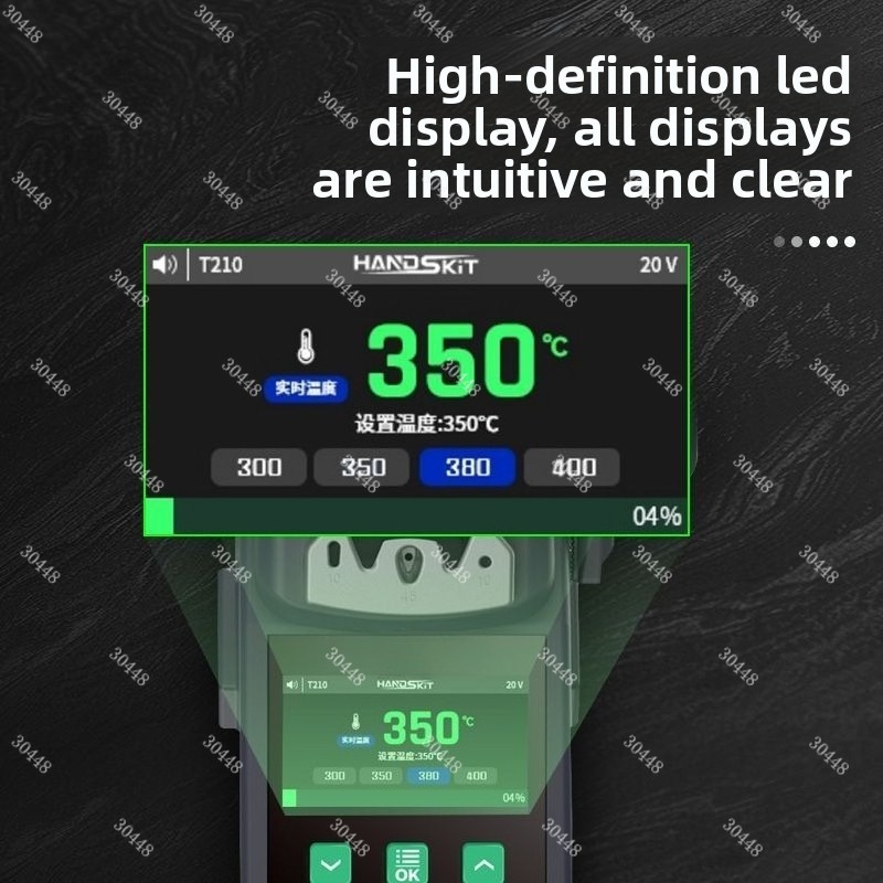 ชุดเครื่องบัดกรีแบบพกพา S5 รุ่ - C210 Precision Soldering Station บทวิจารณ์และราคา