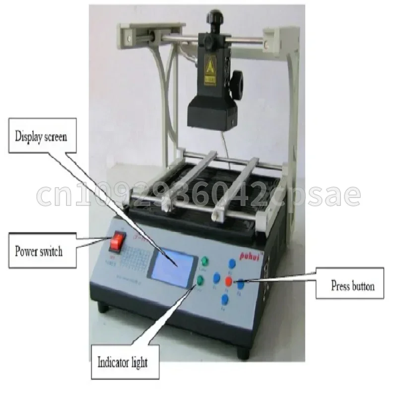 เครื่องรีบอลดิจิตอลอินฟราเรด P - Infrared Bga Rework Station บทวิจารณ์และราคา