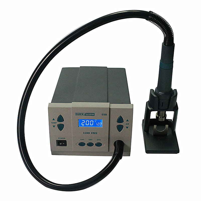 สถานีรีเวิร์คแบบลมร้อน QUICK 8 - Hot Air Rework Station 861Dw บทวิจารณ์และราคา