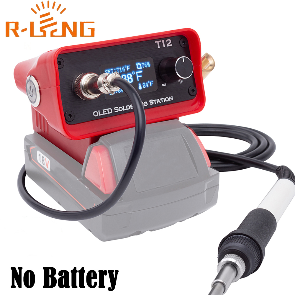 OLED T12 การประสาน สถานีเหล็กป - T12 Soldering Station Oled บทวิจารณ์และราคา