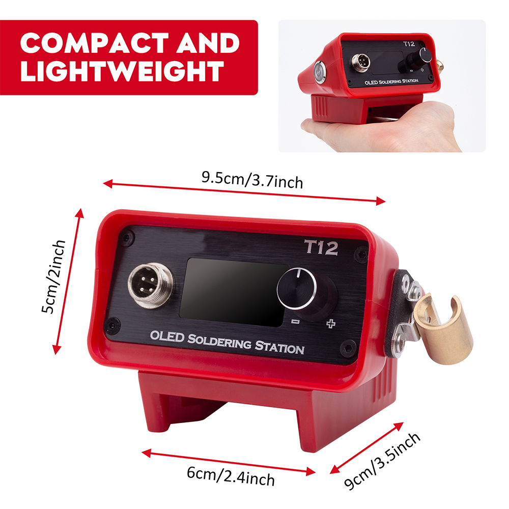 OLED T12 การประสาน สถานีเหล็กป - T12 Soldering Station Oled บทวิจารณ์และราคา
