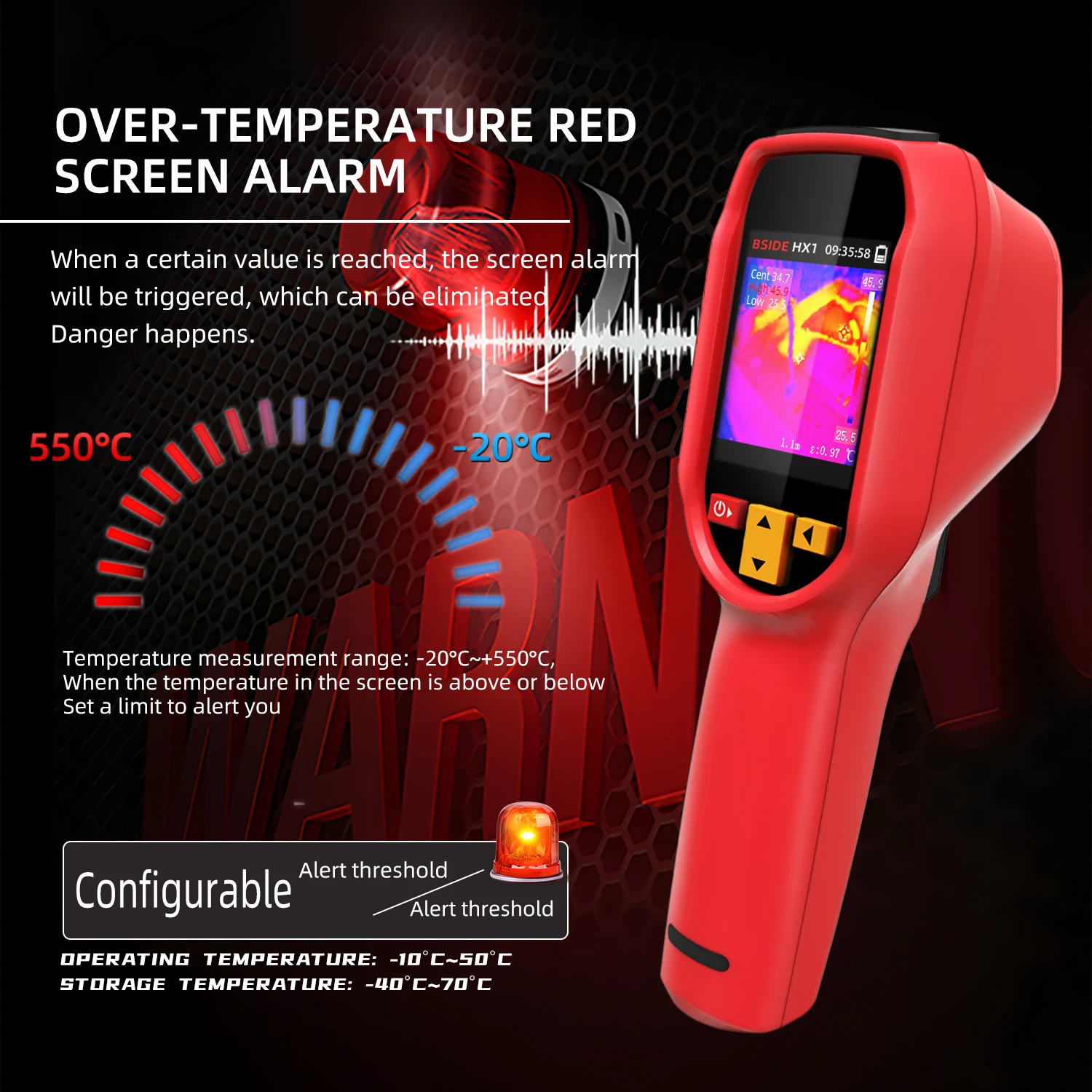 BSIDE HX1 240X240 เครื่องวัดอุ - Thermal Imaging Camera Pcb Repair บทวิจารณ์และราคา