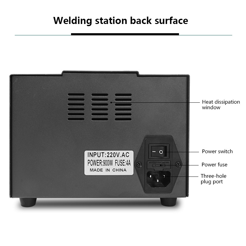 1000W220/110V 861DW HeatGun ตะ - Hot Air Rework Station 861Dw บทวิจารณ์และราคา