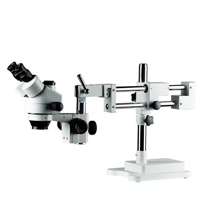 กล้องจุลทรรศน์สเตอริโอแบบซูม 7 - Trinocular Stereo Microscope 7X-45X บทวิจารณ์และราคา