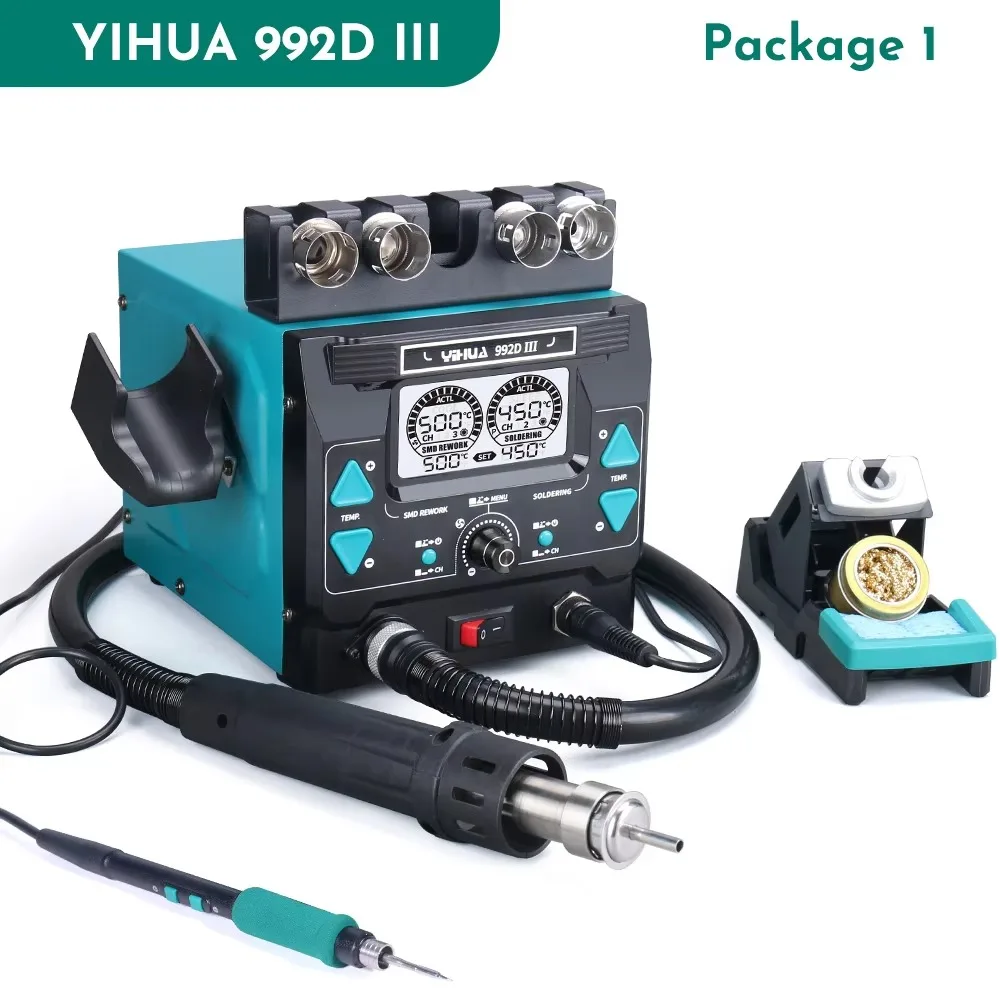 ชุดหัวแร้งบัดกรี YIHUA992D-III - C210 Precision Soldering Station บทวิจารณ์และราคา