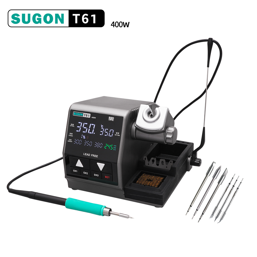สถานีบัดกรี SUGON T61 400W รอง - Infrared Bga Rework Station บทวิจารณ์และราคา