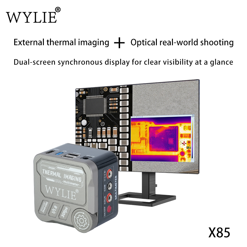 กล้องไมโครสโคปอุตสาหกรรม WYLIE - 4K Microscope Camera Sony Sensor บทวิจารณ์และราคา
