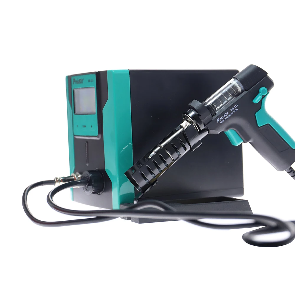 สถานีบัดกรีดิจิตอล LCD รุ่น SS - Desoldering Pump Electric Vacuum Station บทวิจารณ์และราคา